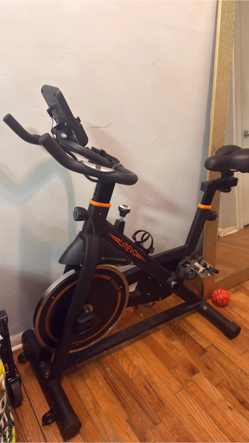 UREVO Indoor Stationary Exercise Bike