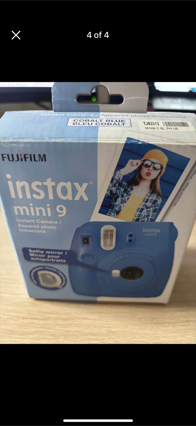 Fujifilm Instax Mini 9 Cobalt Blue Instant Camera - photo 4