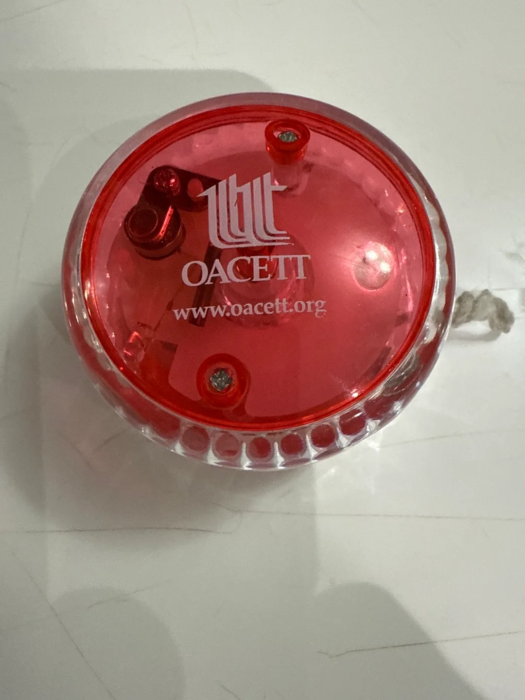 Oacett Red Yo-yo with light thumbnail