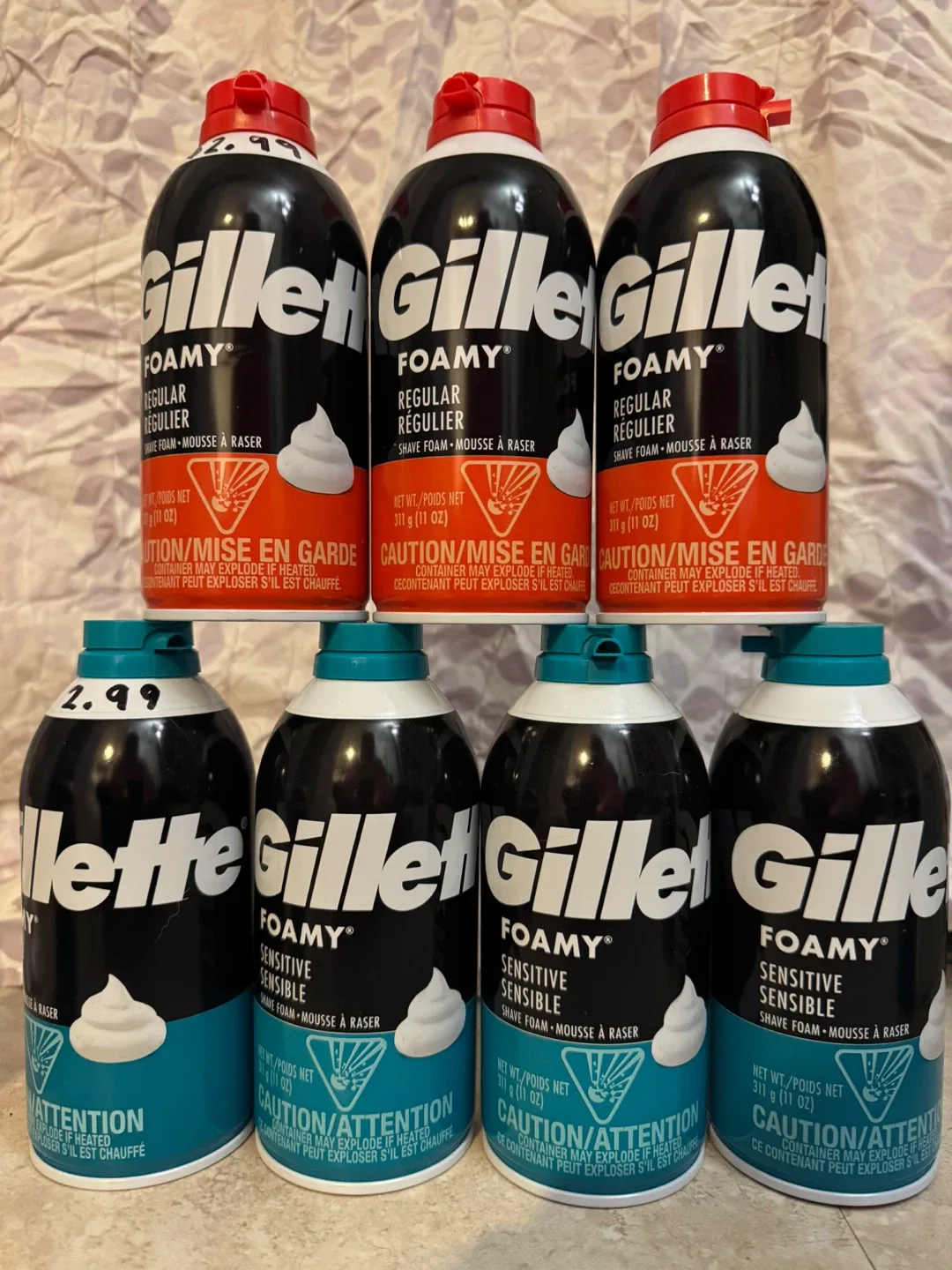 Gillette Foamy Shave Cream - Regular & Sensitive thumbnail