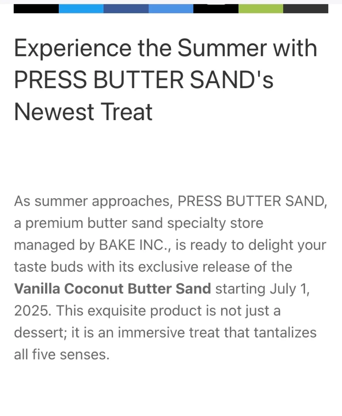 ✨NEW “Press Butter Sand” Japanese Cookies- Vanilla Coconut image indicator(3)