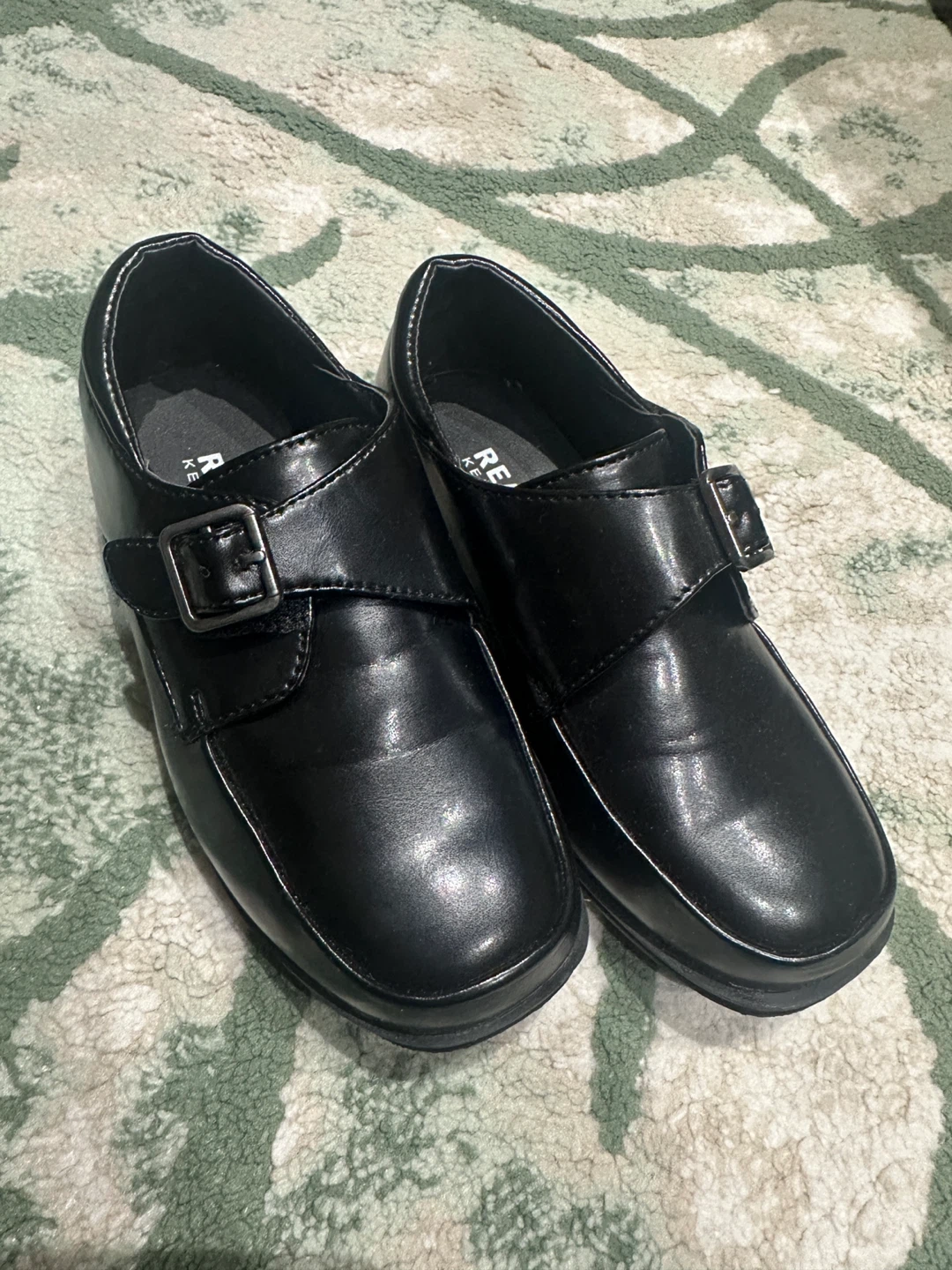 toddler Kenneth Cole Reaction Black Dress Shoes - Size 10