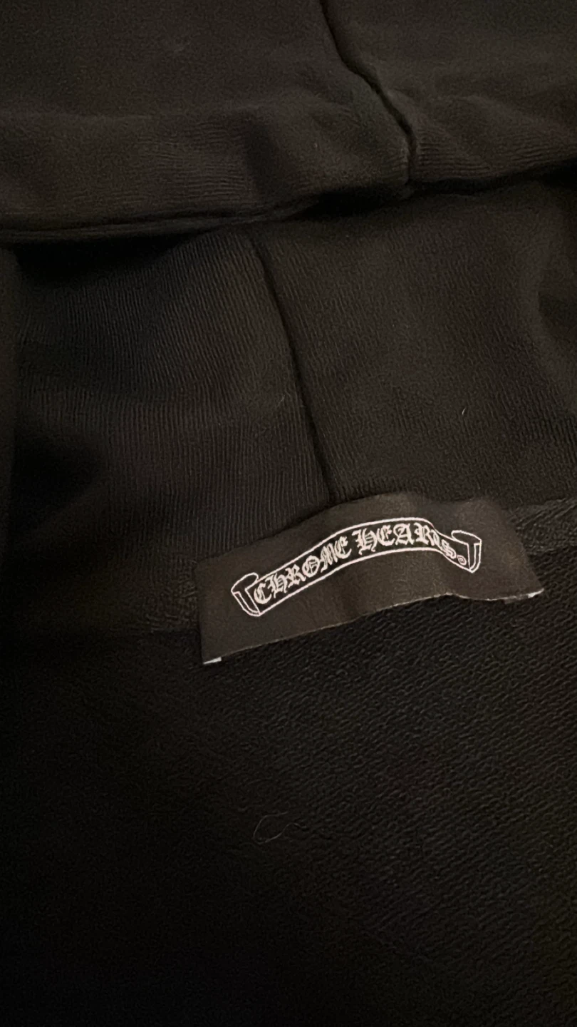 Chrome Hearts Black Zip-Up Hoodie - photo 5