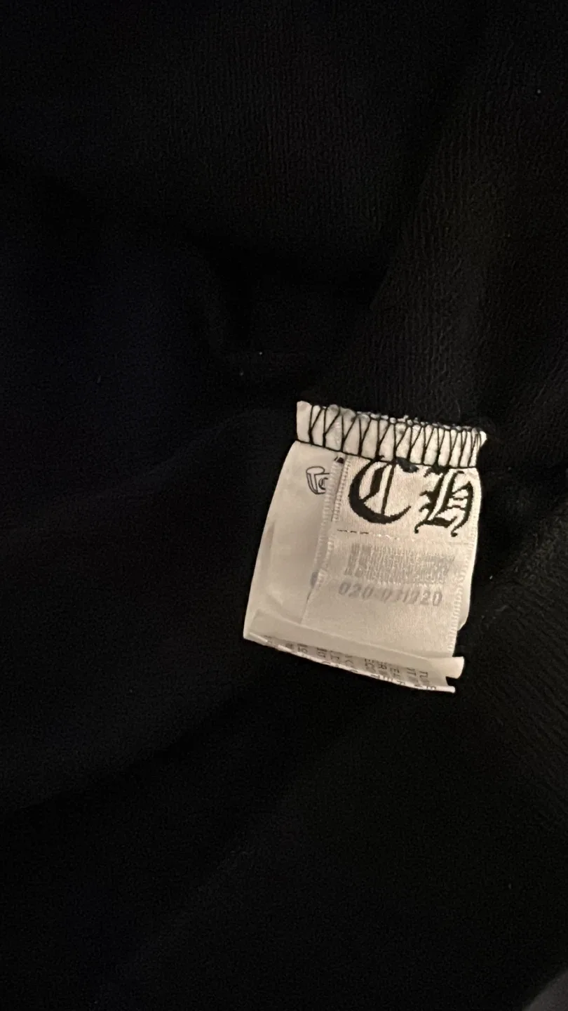 Chrome Hearts Black Zip-Up Hoodie image indicator(4)