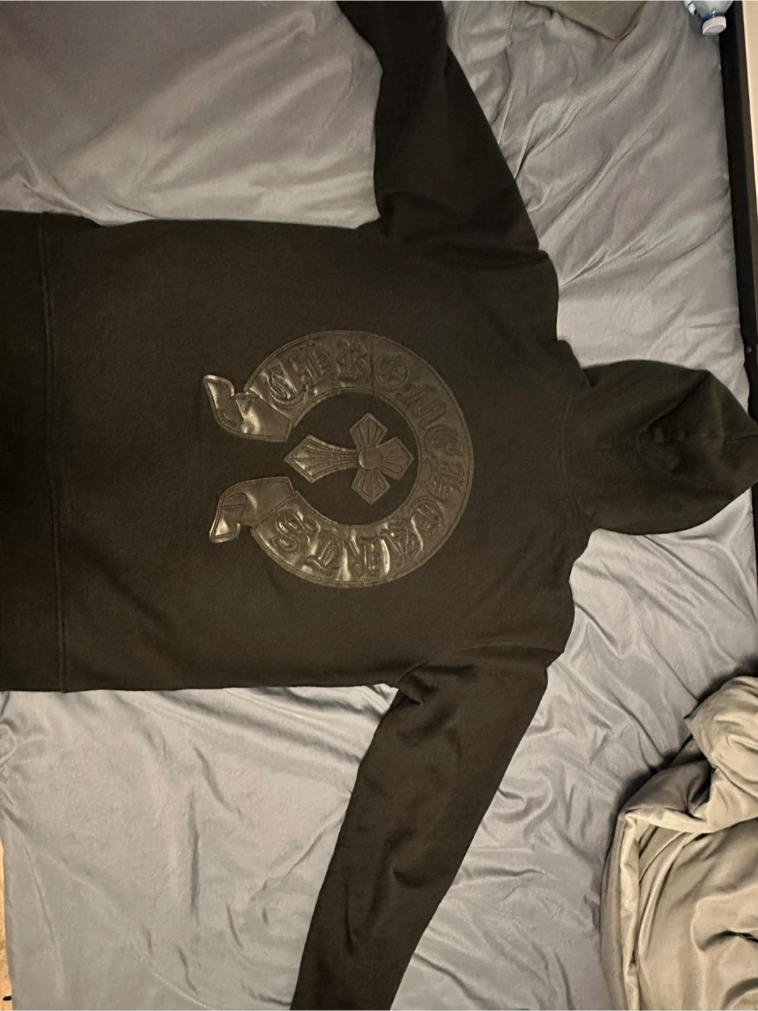 Chrome Hearts Black Zip-Up Hoodie