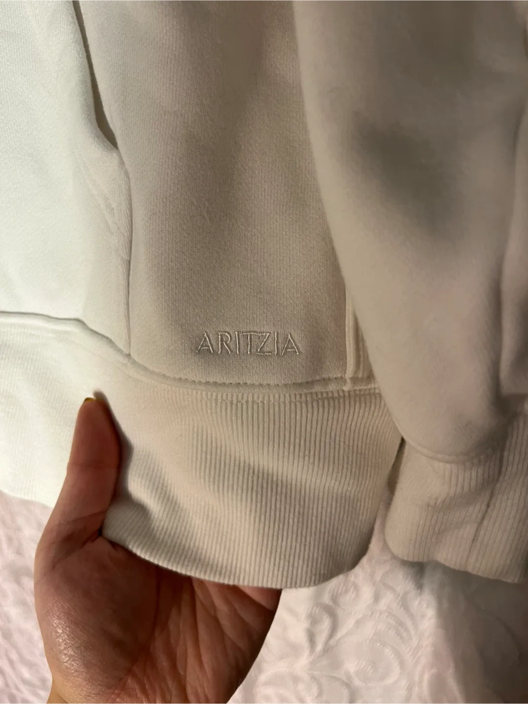 Aritzia Sweatfleece Cozy Fleece Boyfriend Fit Hoodie image indicator(2)
