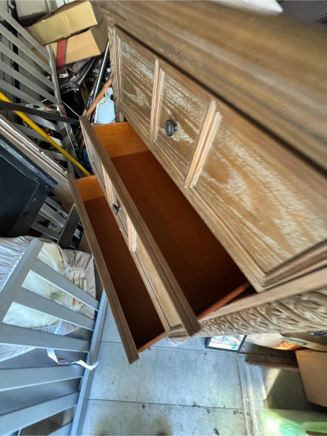 Wooden 5-Drawer Dresser - photo 4