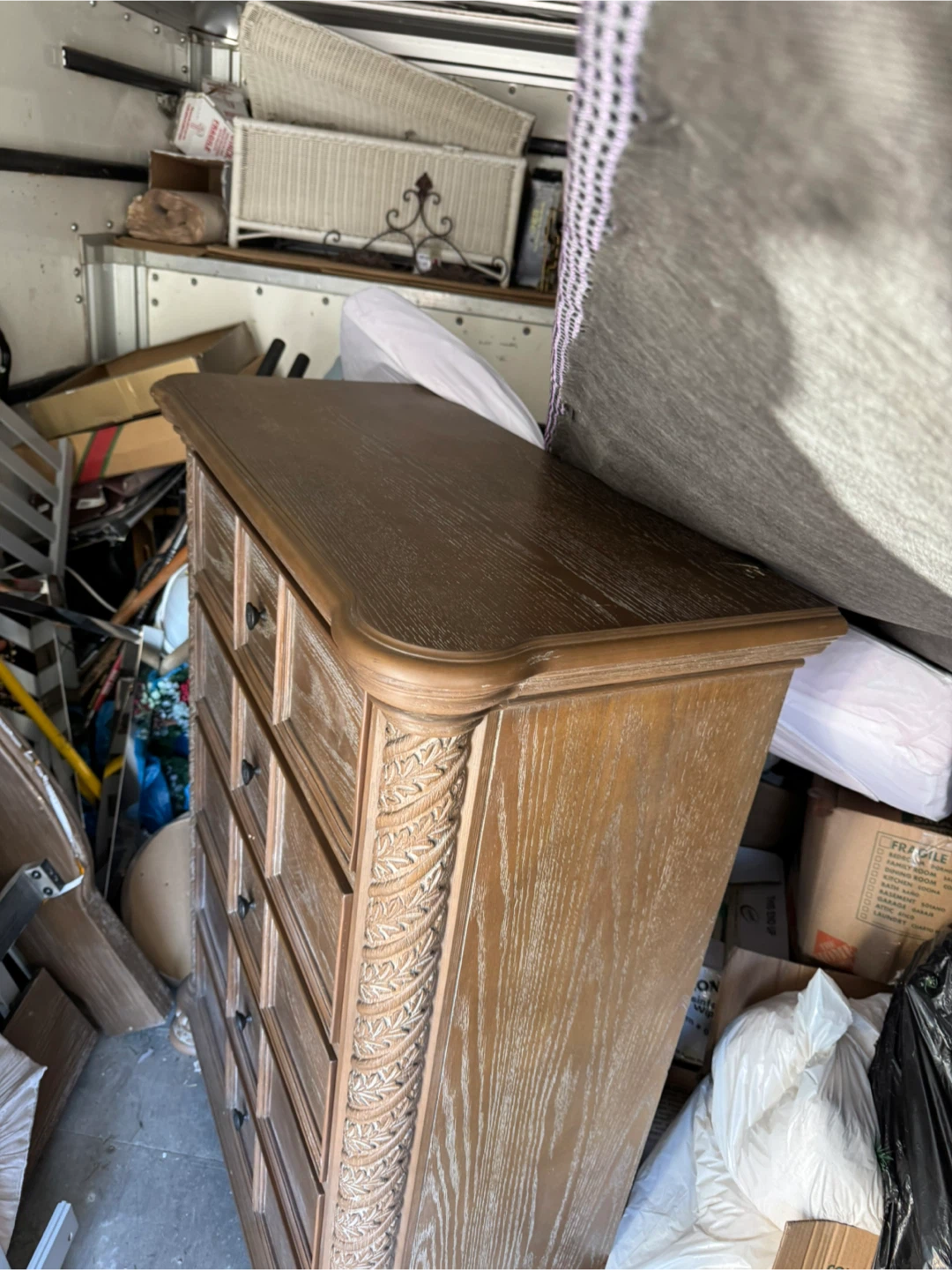 Wooden 5-Drawer Dresser - photo 2