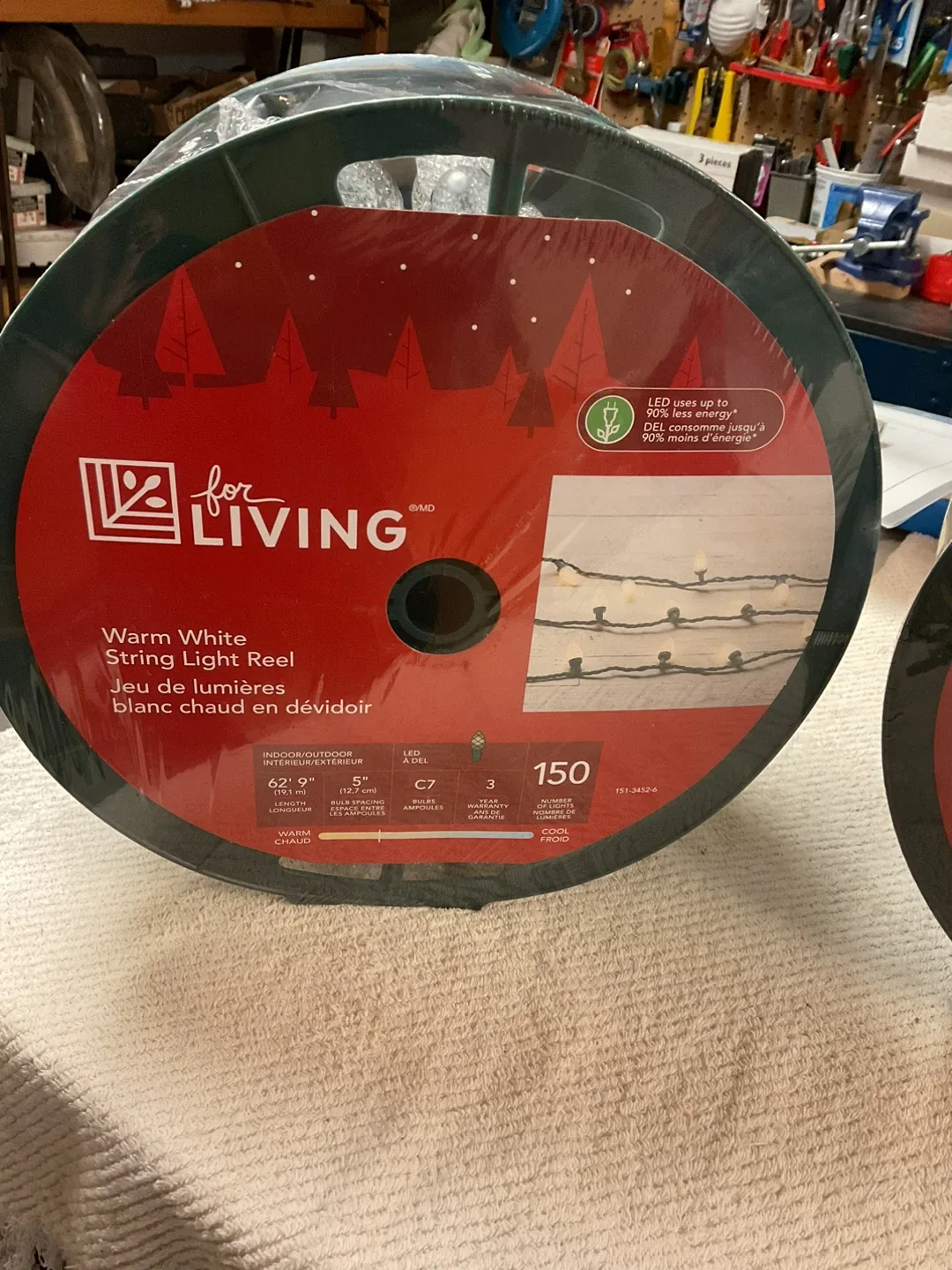 For Living 150 LED C7 Outdoor String Lights image indicator(2)