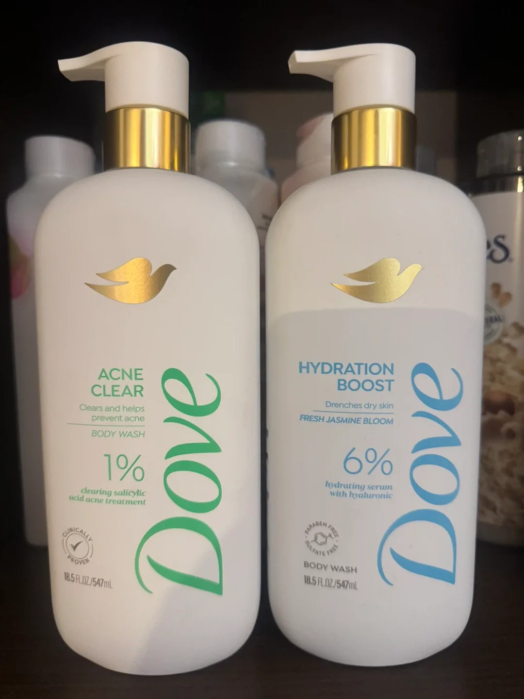 Dove Acne Clear & Hydration Boost Body Wash thumbnail