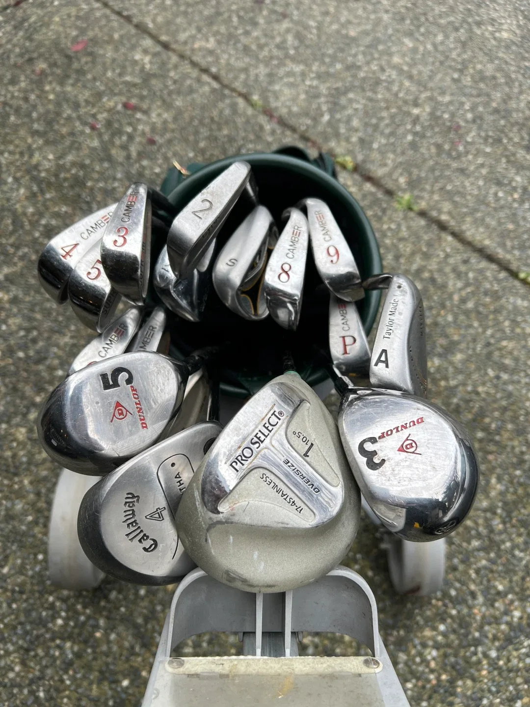 Golf Club Set with Fila Golf Bag image indicator(4)