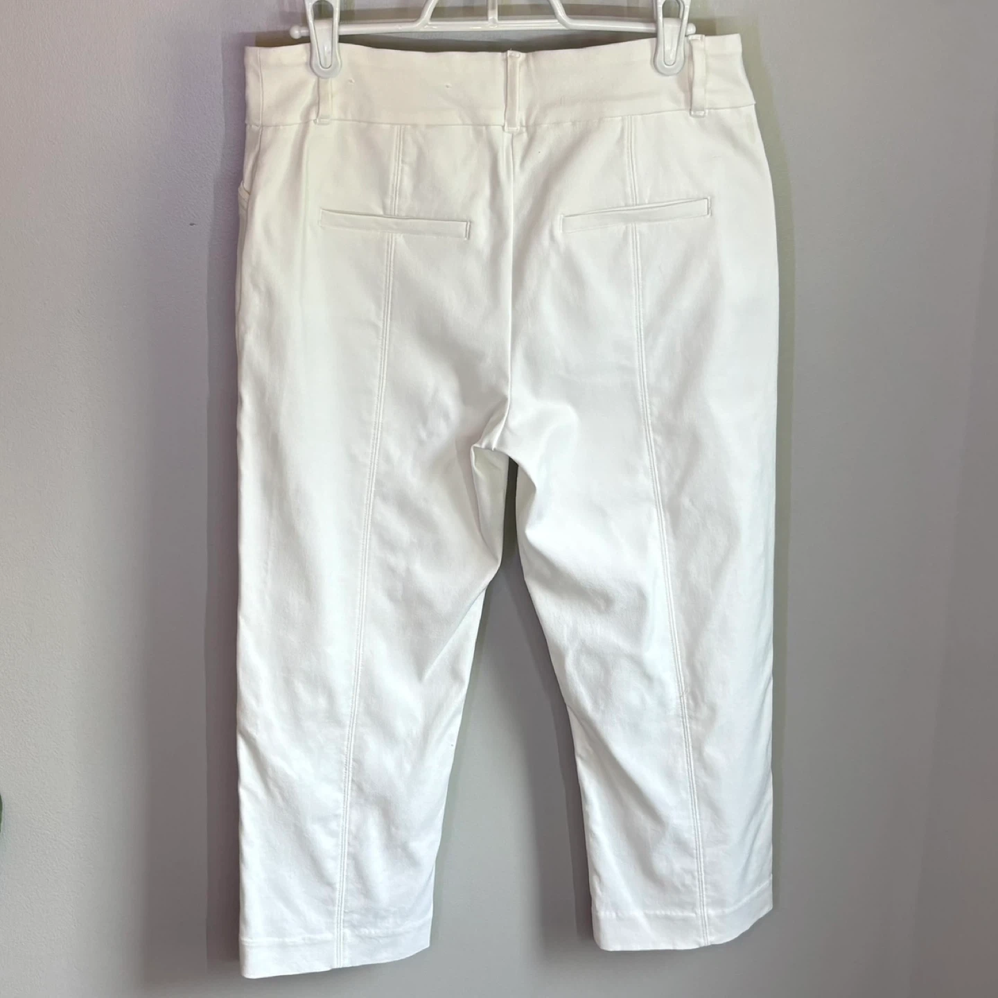 Reitmans Capris Straight Leg Stretch Pull On Cropped Pants Sz 6 - photo 4
