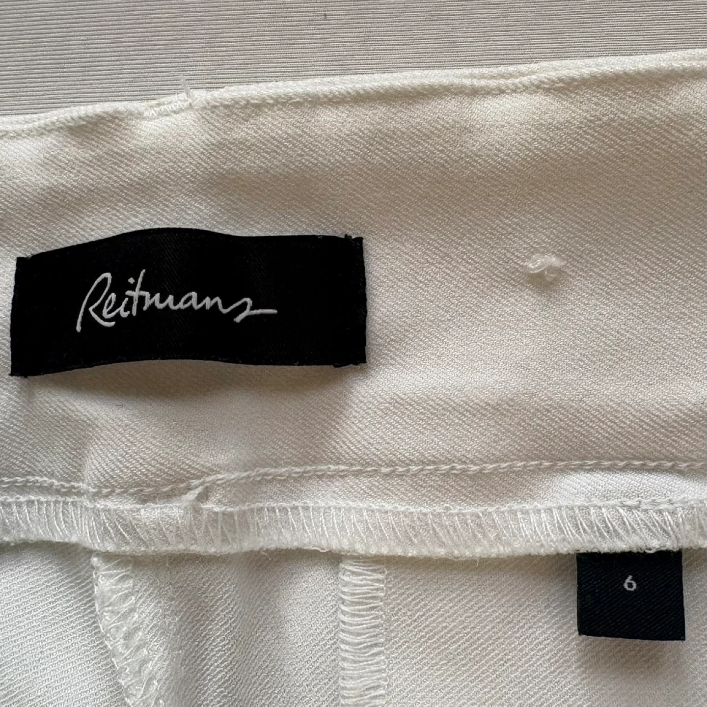 Reitmans Capris Straight Leg Stretch Pull On Cropped Pants Sz 6 - photo 5