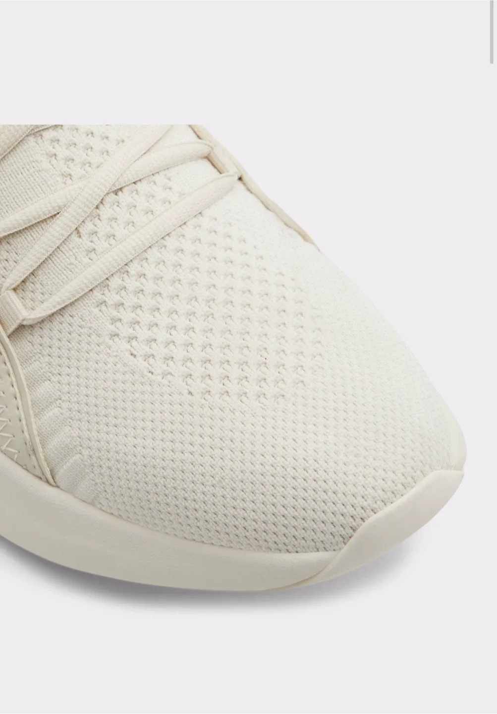 Aldo MX WALK Cream Knit Sneakers image indicator(6)