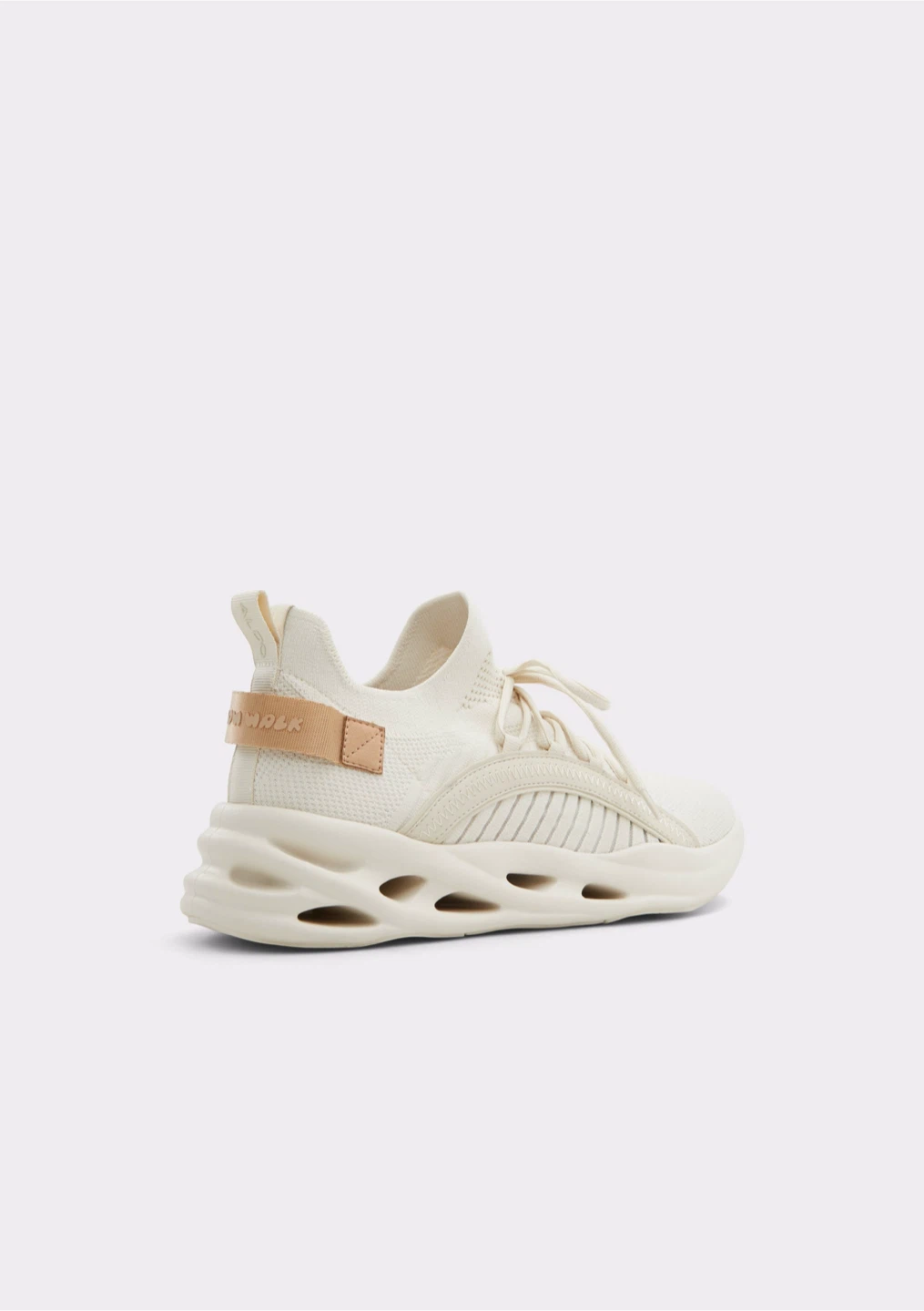 Aldo MX WALK Cream Knit Sneakers - photo 5