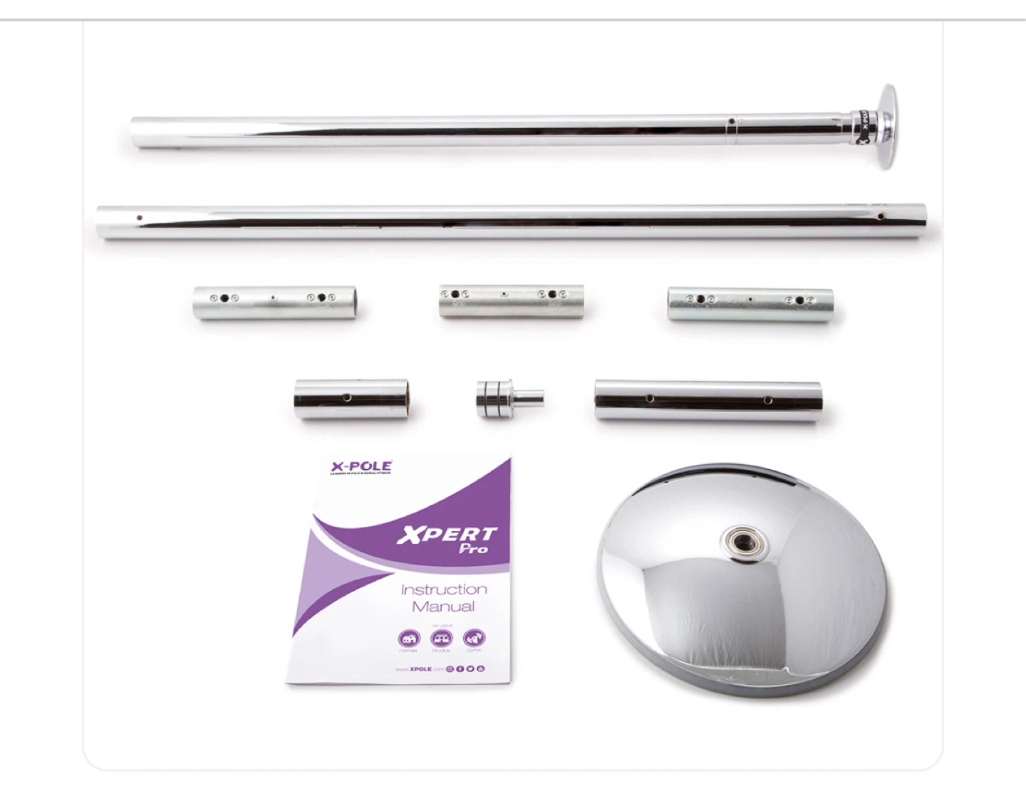 X-Pole Xpert Pro Multi-Piece Competition Pole