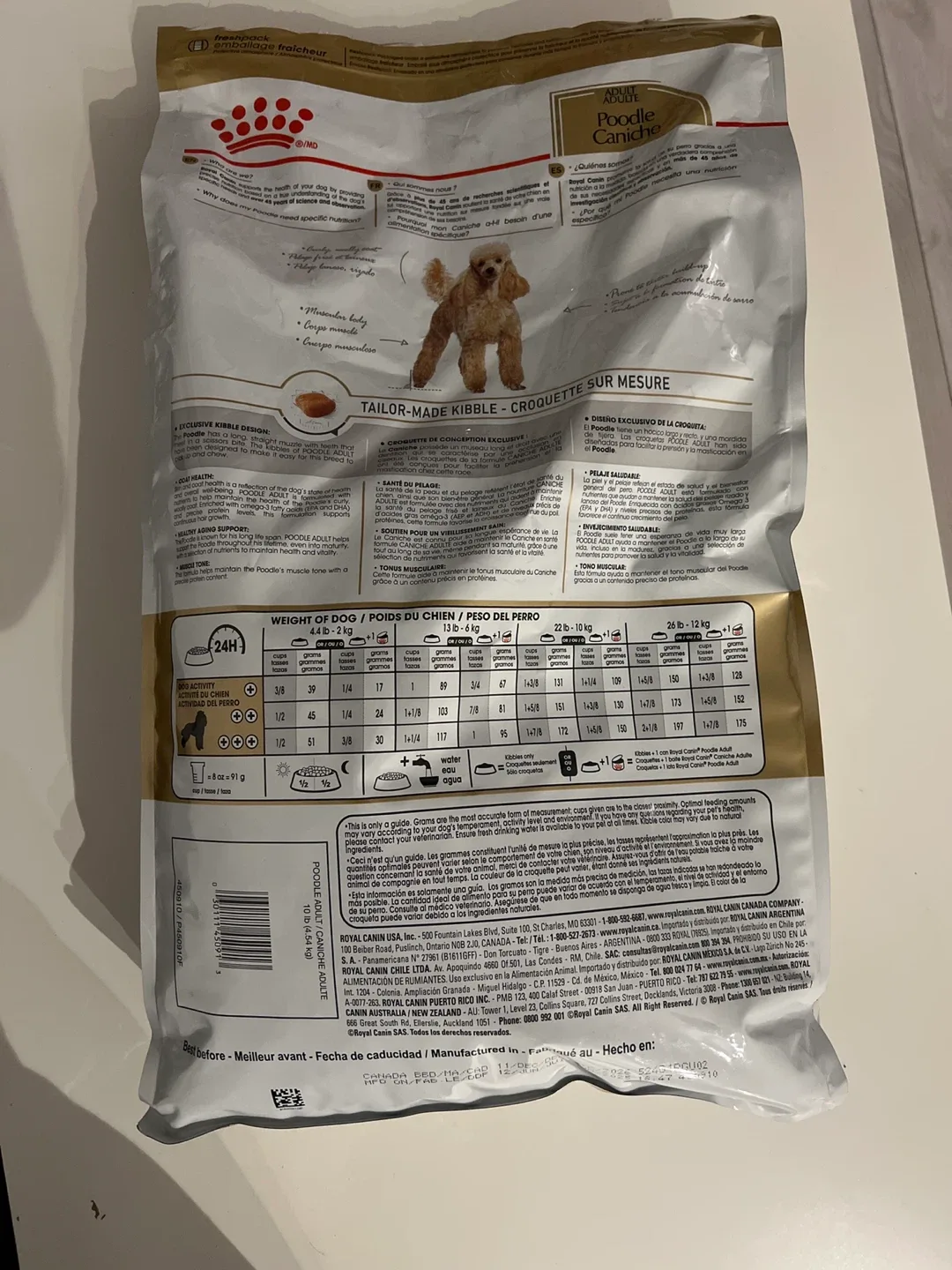 Royal Canin Adult Poodle Caniche 10 lb Dog Food image indicator(4)