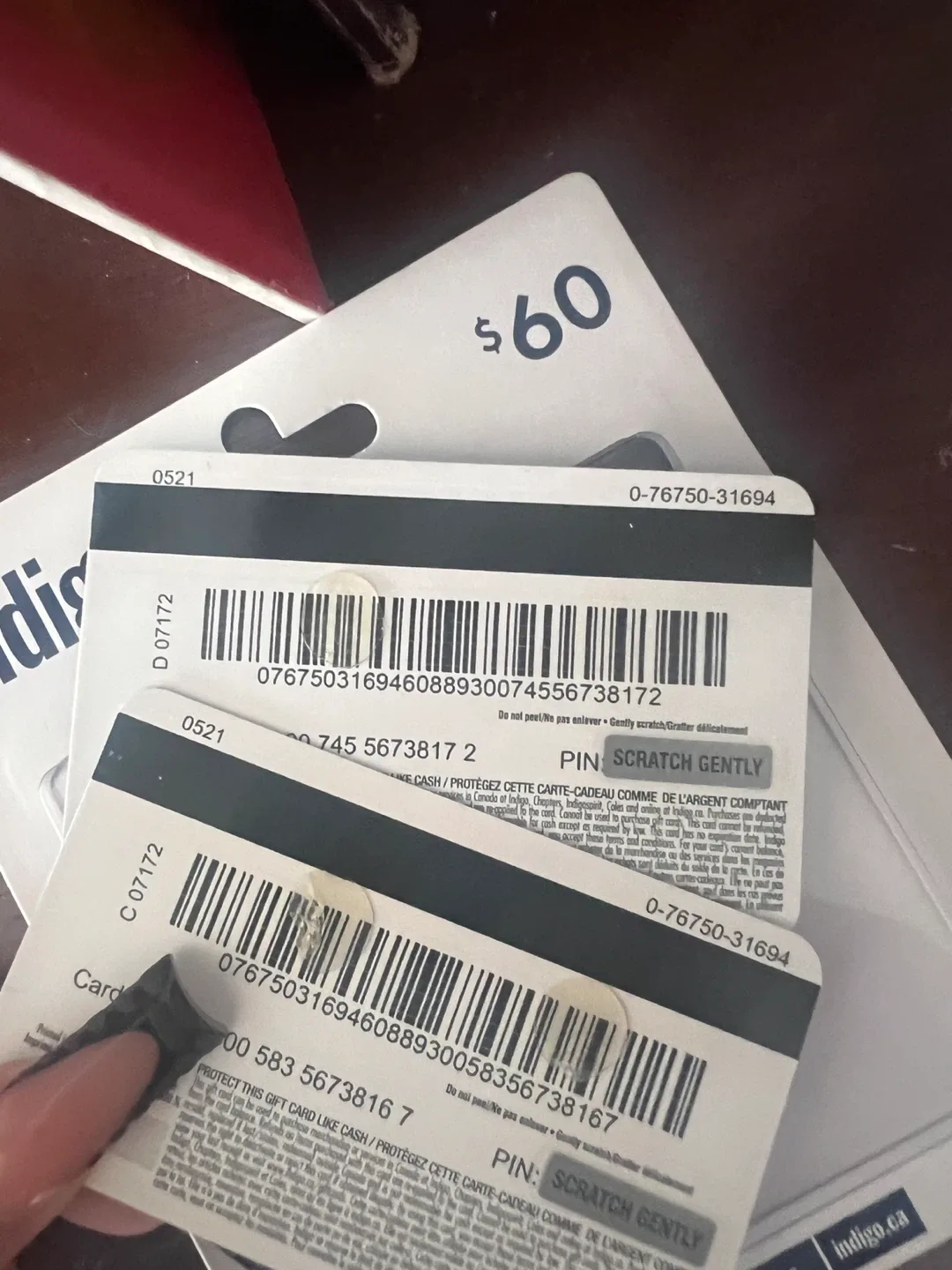 Indigo $30 Giftcard image indicator(2)