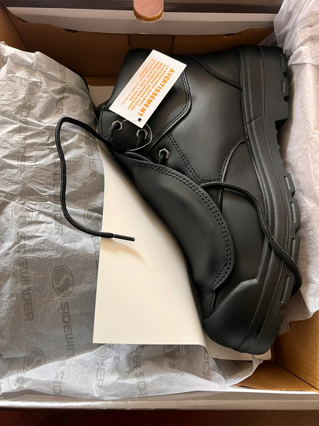 Sidewinder 644 Met-Lite Black Work Boots - Size 11 image indicator(2)