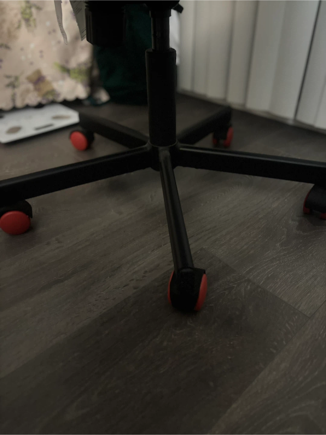 Office Chair - Black with Red Accents - photo 3