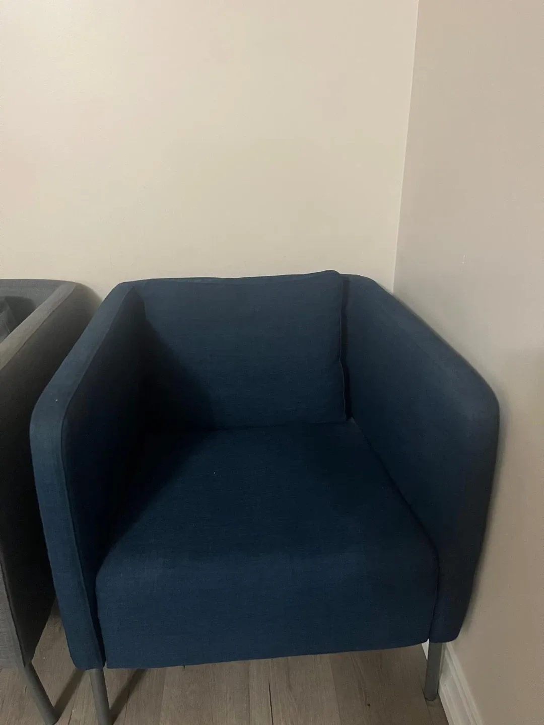 IKEA Strandmon Armchair - Blue and Grey image indicator(5)