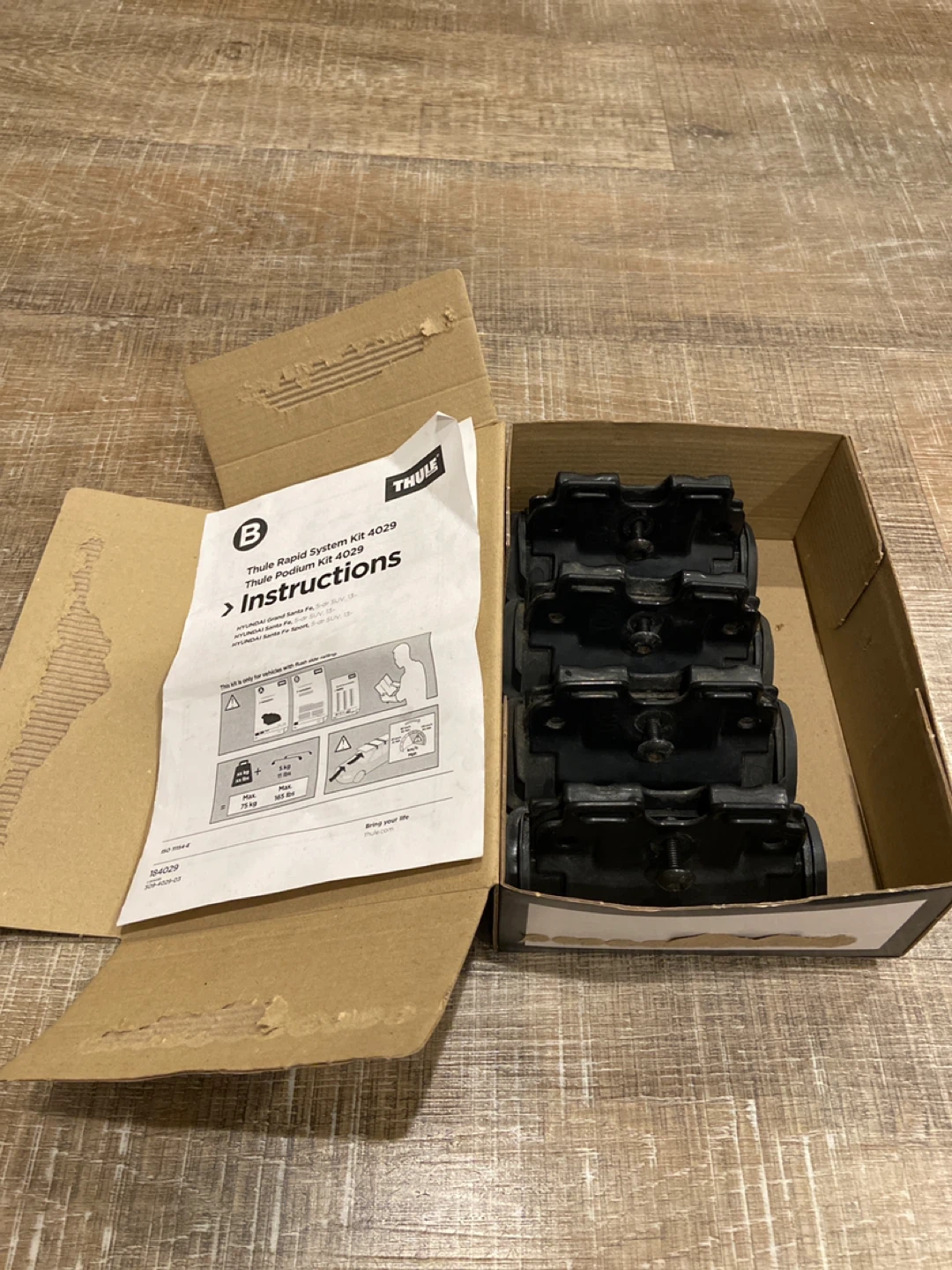 Thule Rapid System Kit 4029 Podium Kit for Hyundai - photo 4