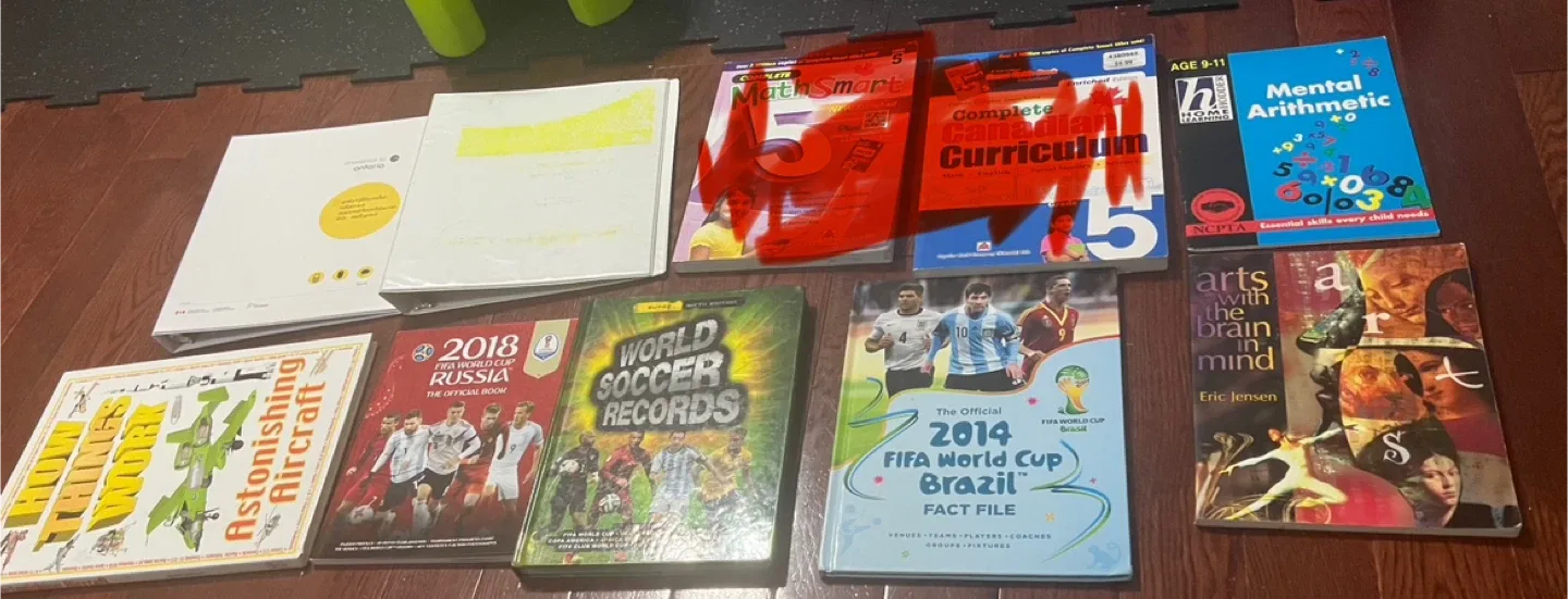 Kids' Books and two binders #freecycle 🥕 thumbnail