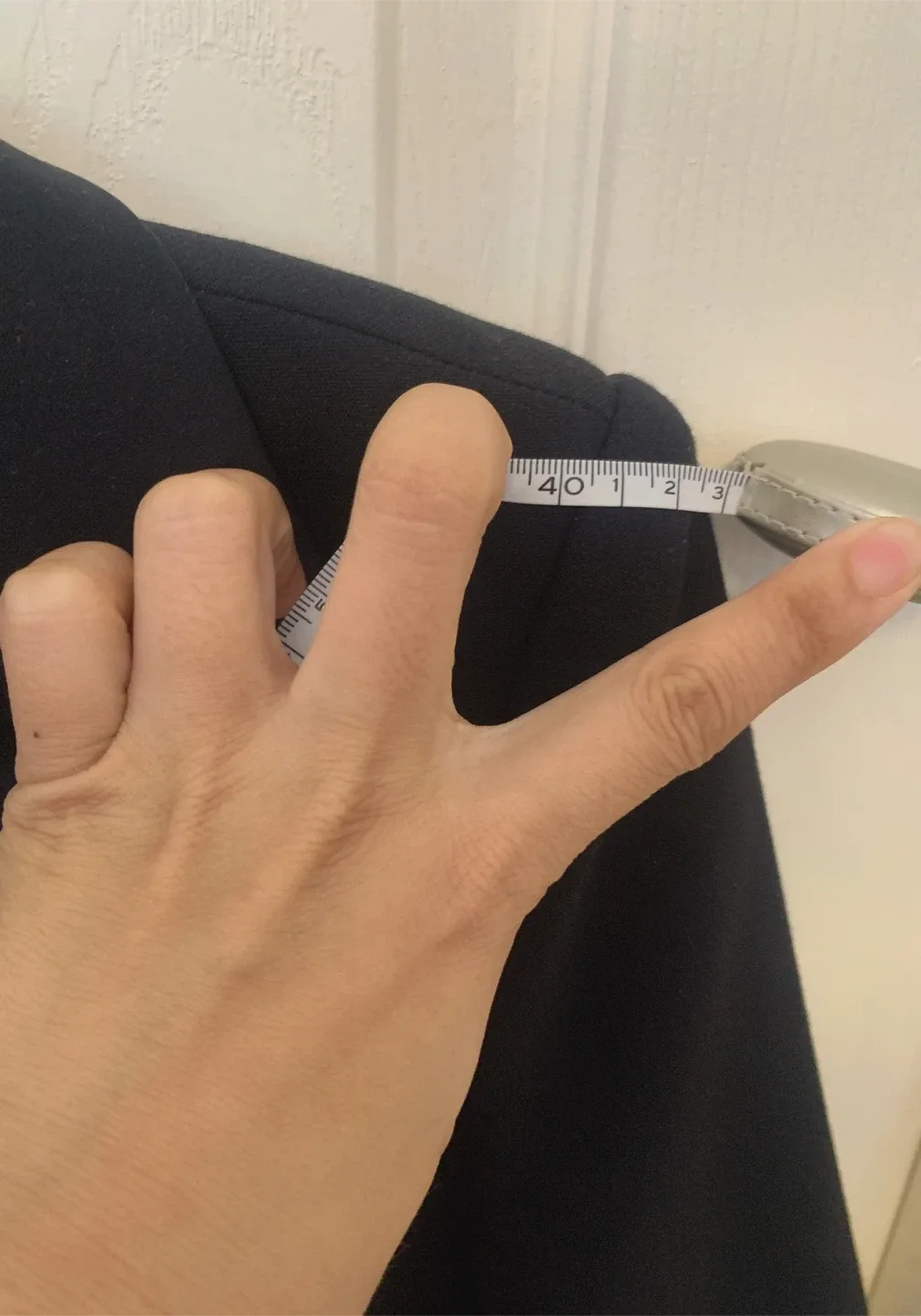 Double Breasted Black Blazer - Size M image indicator(6)