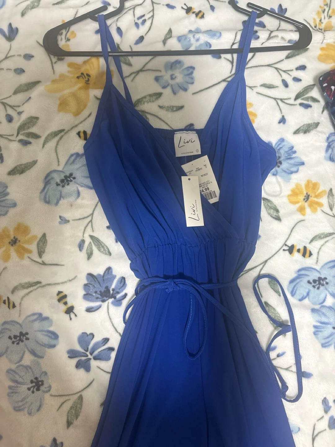 Livi Blue Jumpsuit - Size Small - New with Tags - photo 2