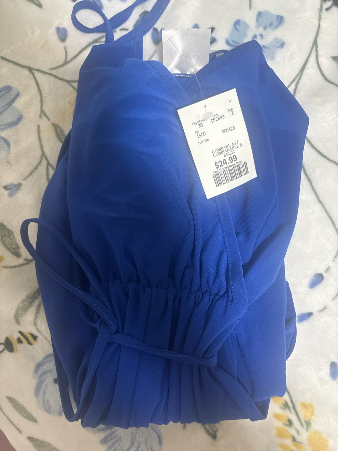 Livi Blue Jumpsuit - Size Small - New with Tags - photo 3