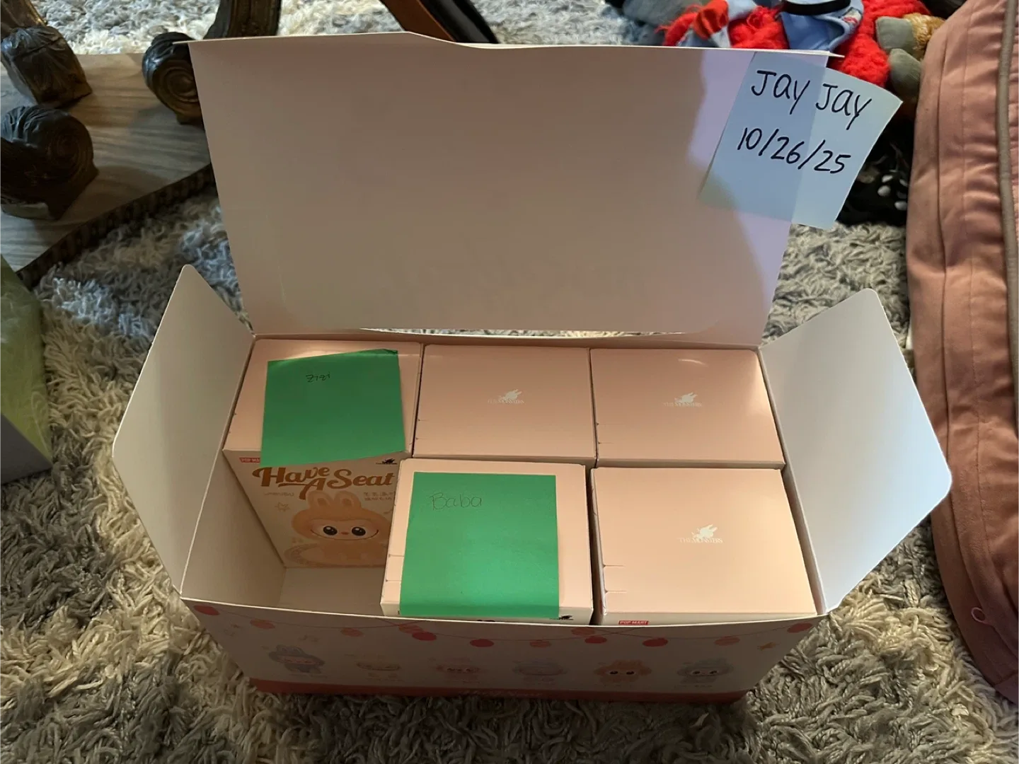 Pop Mart THE MONSTERS Have A Seat Vinyl Blind Box image indicator(2)