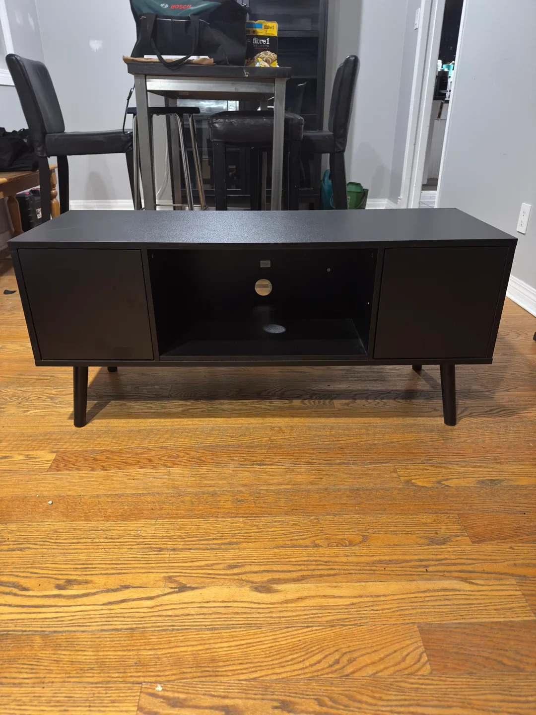 Black TV Stand
