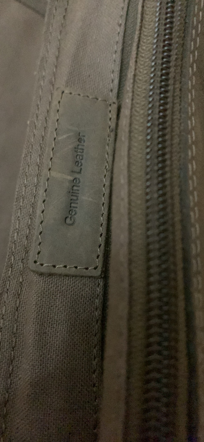 Black Dog Salvage Genuine Leather Messenger Bag - photo 3