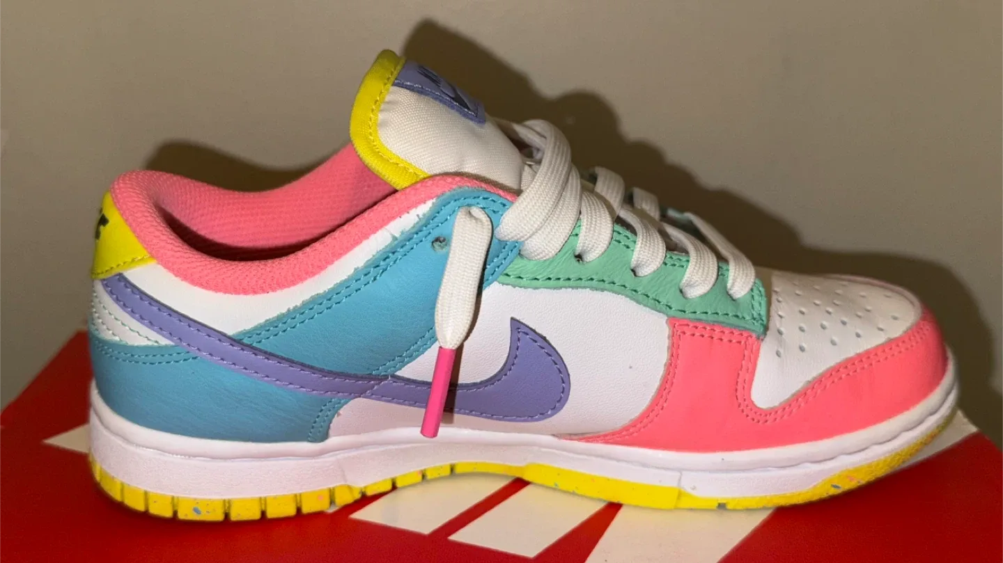 Nike Dunk Low Candy Shoes - Women's Size 5 image indicator(5)