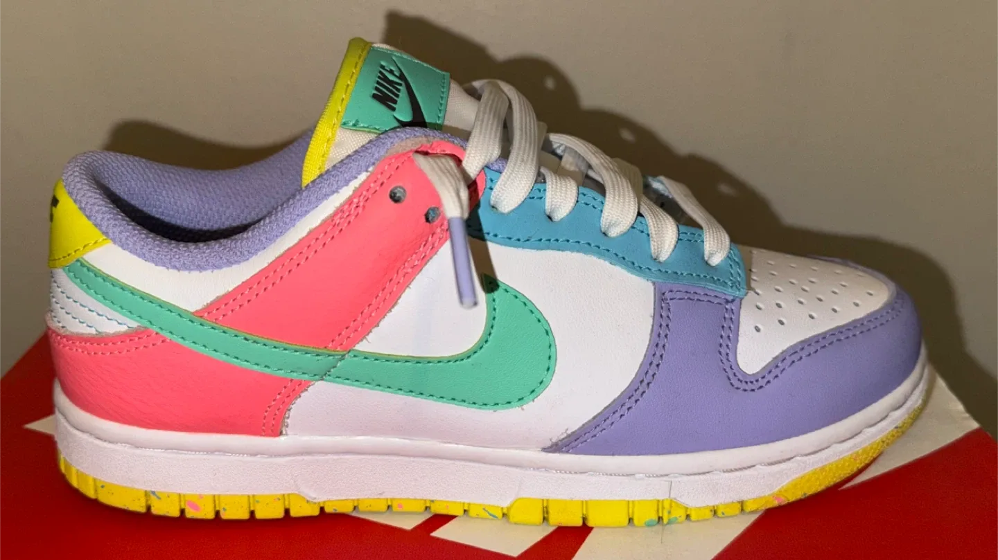 Nike Dunk Low Candy Shoes - Women's Size 5 image indicator(6)