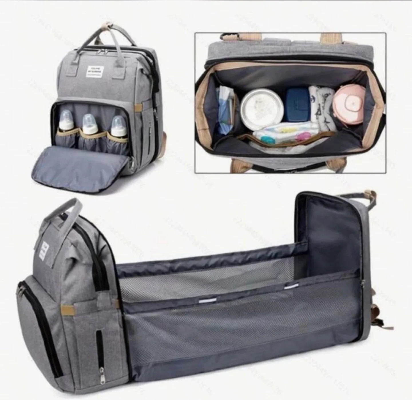 Diaper Backpack with changing station image indicator(4)