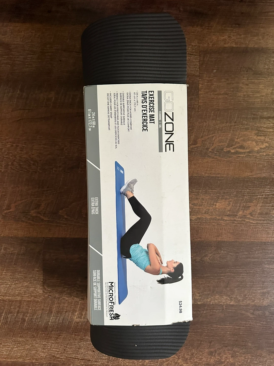 Go Zone Exercise Mat - Like New
