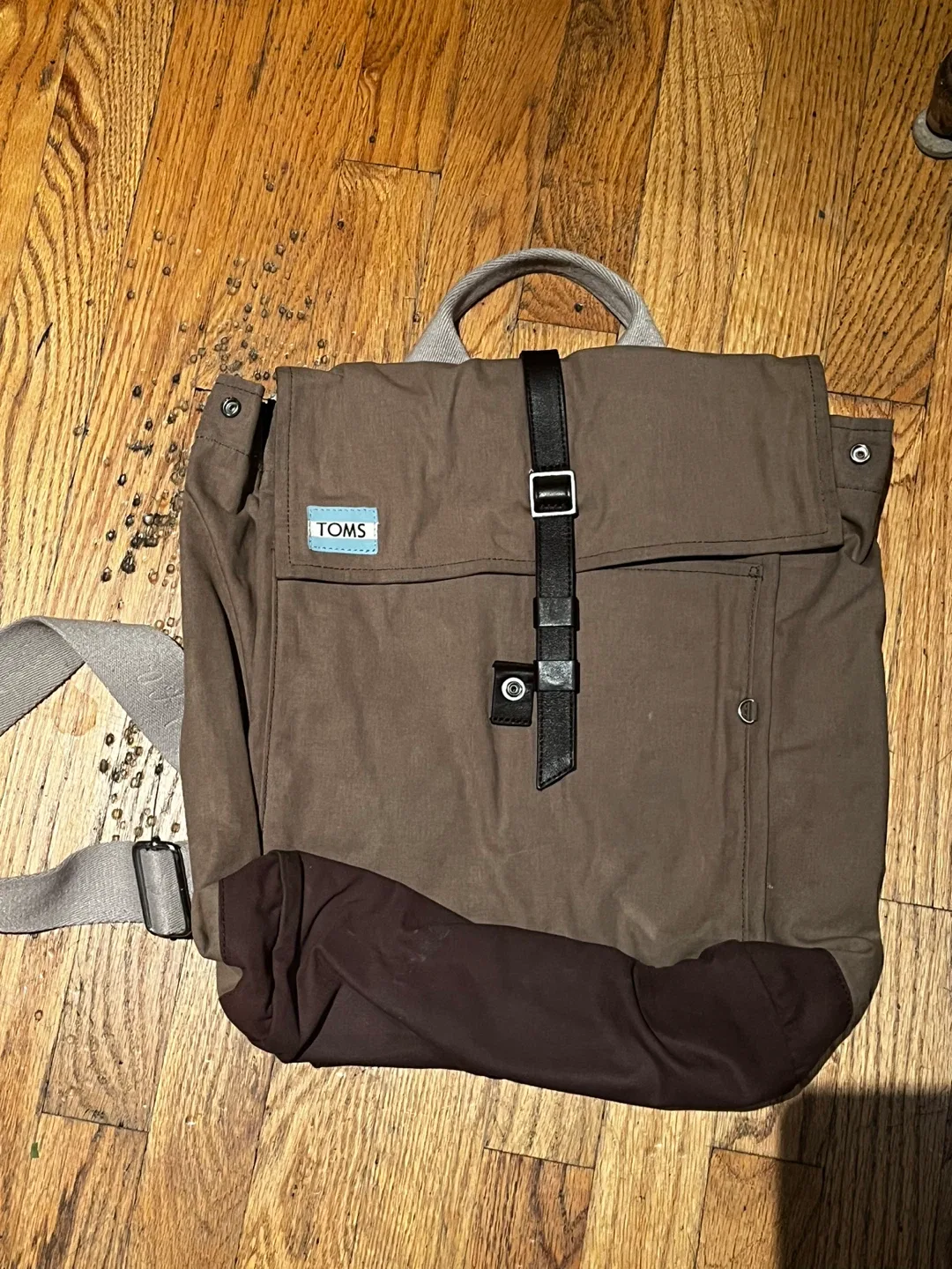 TOMS Brown Backpack