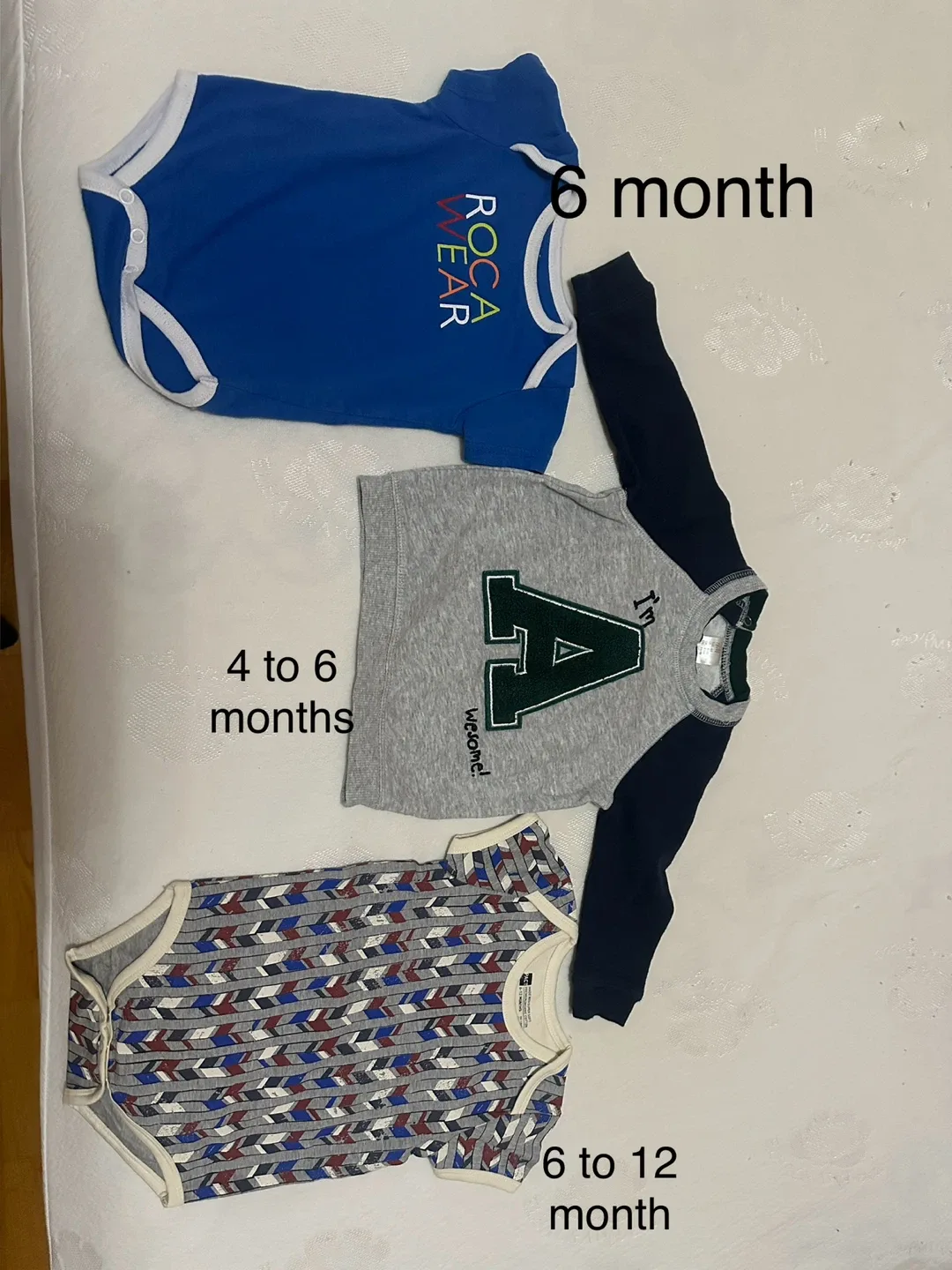 Mixed Baby Clothes Lot - 3 to 12 Months image indicator(7)