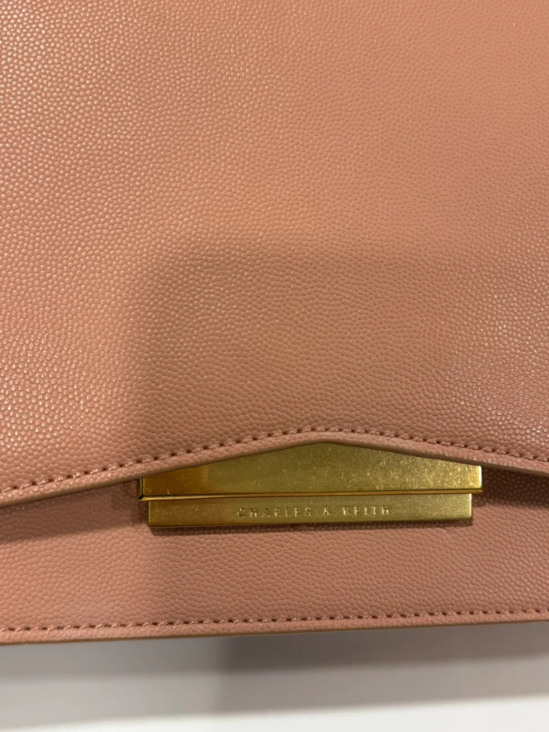Charles & Keith Pink Chain Bag image indicator(8)