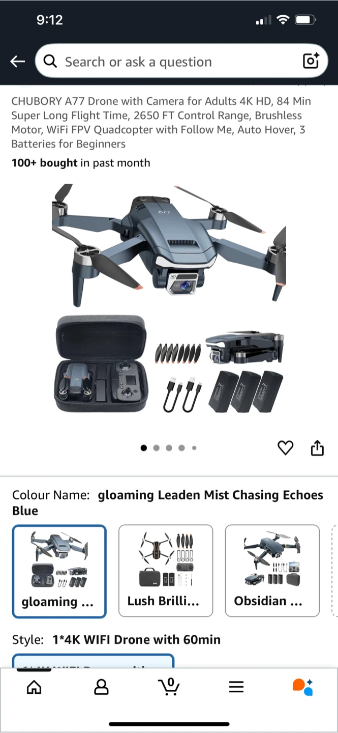 Chubory A77 Super Endurance Foldable Drone - photo 4