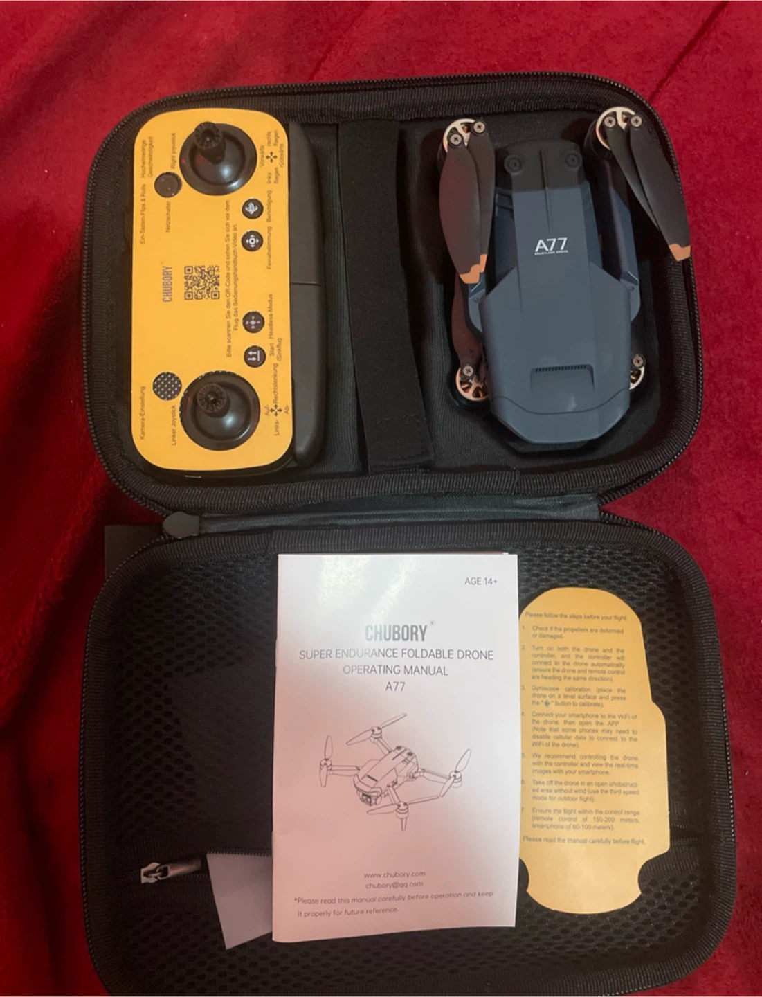Chubory A77 Super Endurance Foldable Drone