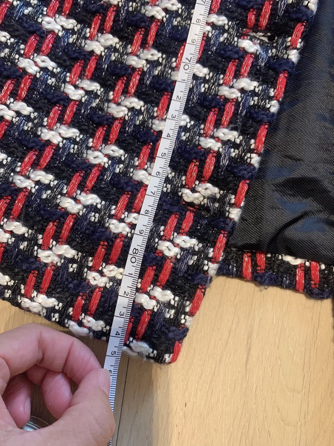 Zara Basic Tweed Vest Dress image indicator(5)