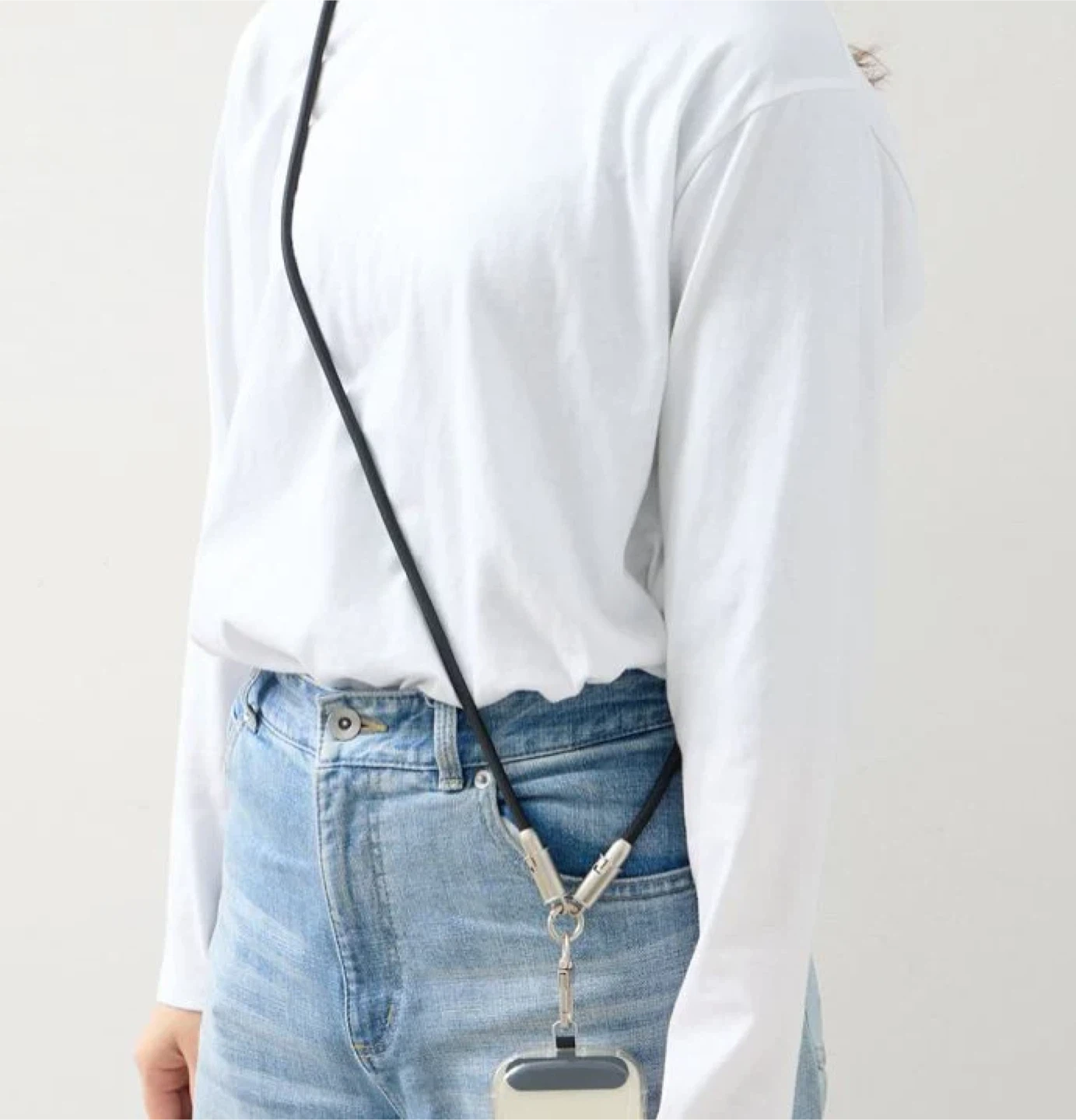 Charger phone strap