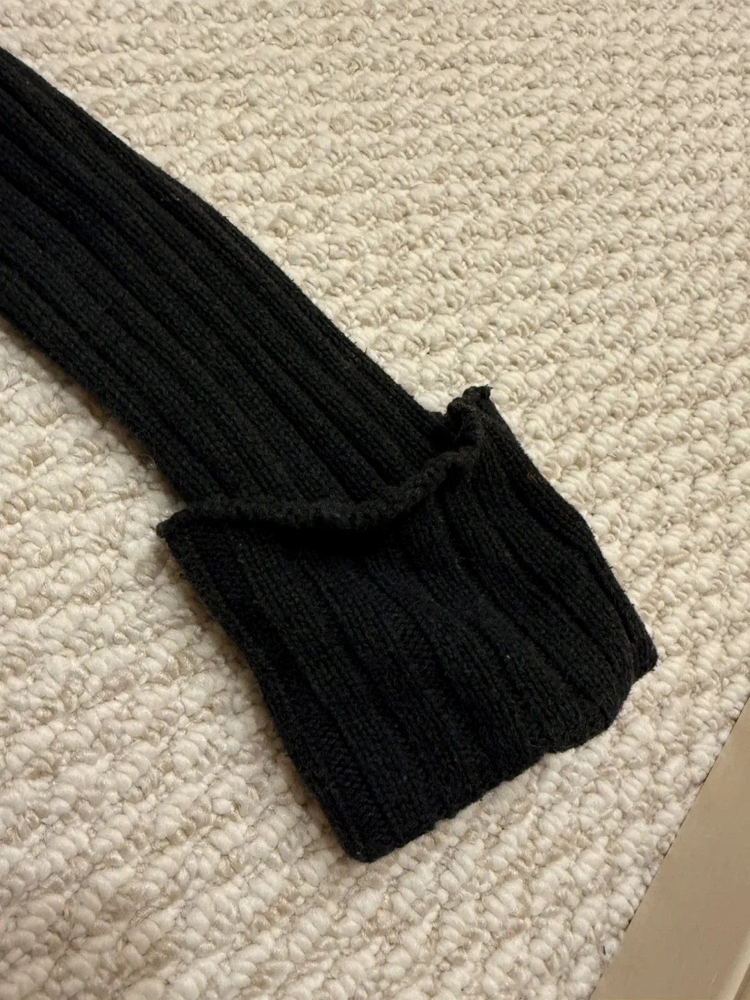 Club Monaco Black Knit Turtleneck - Size S image indicator(3)