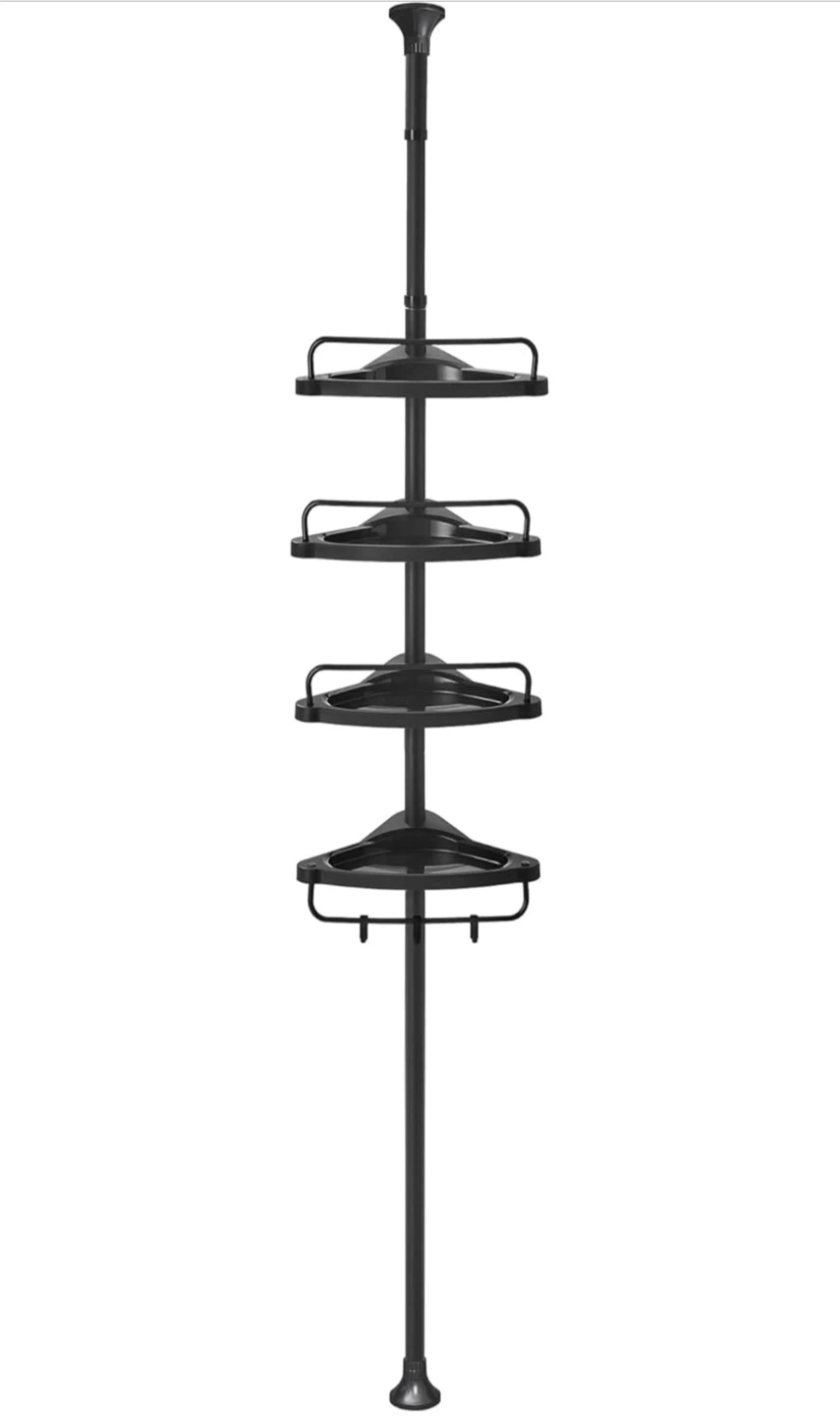 Corner Shower Shelf Caddy Pole, Adjustable