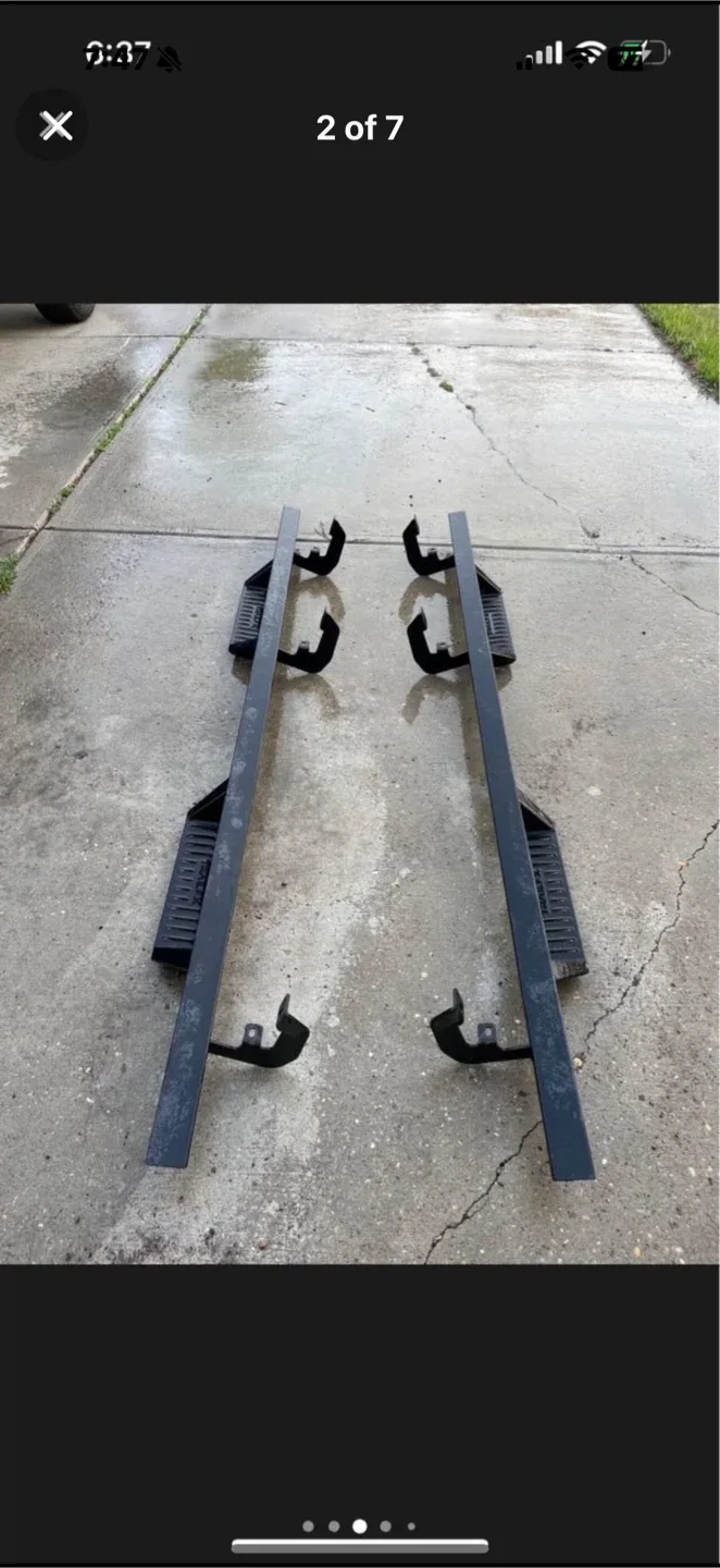 TrailFX Black Running Boards image indicator(2)