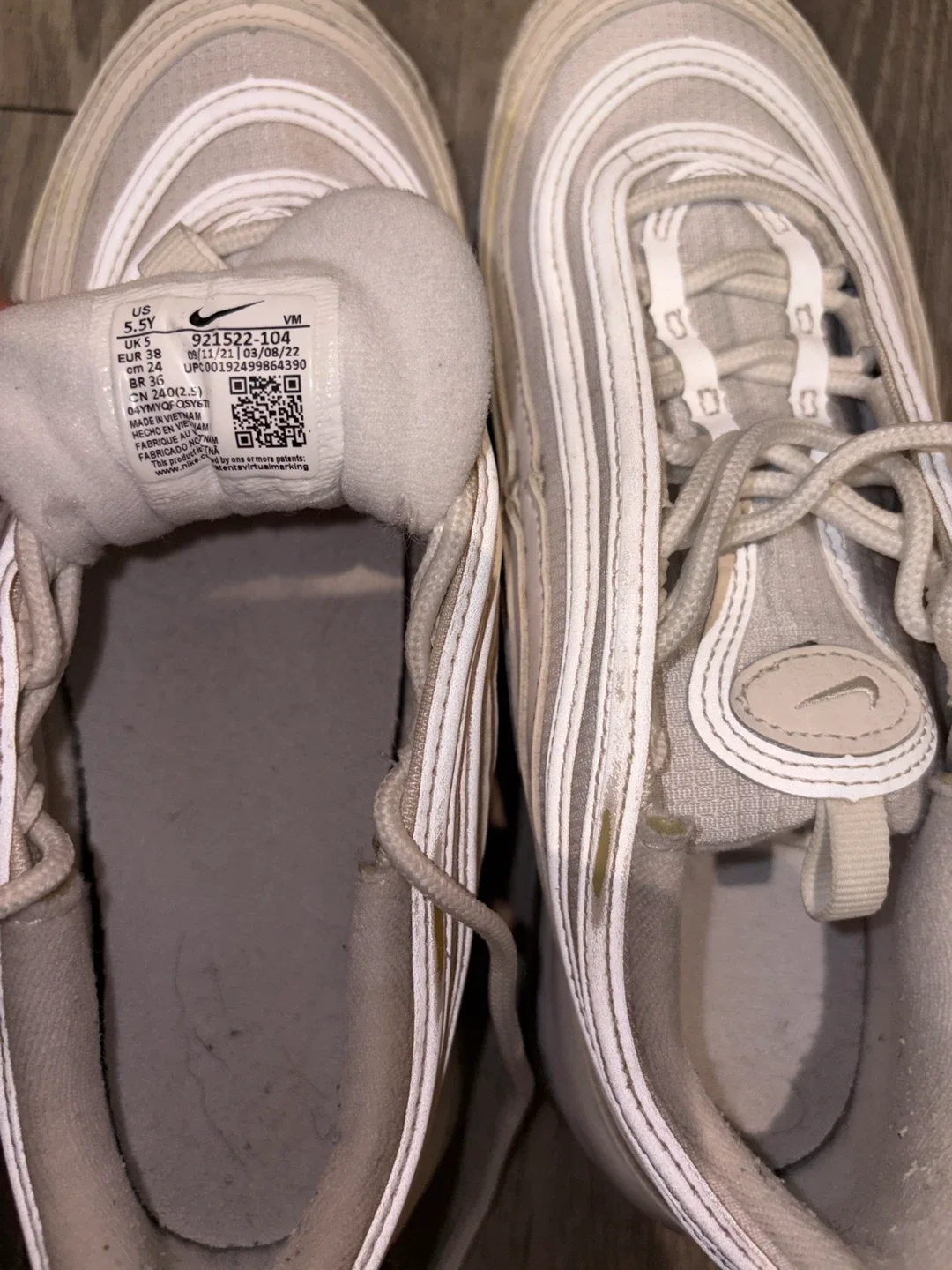 Nike Air Max 97 Size 5.5Y/7W image indicator(3)