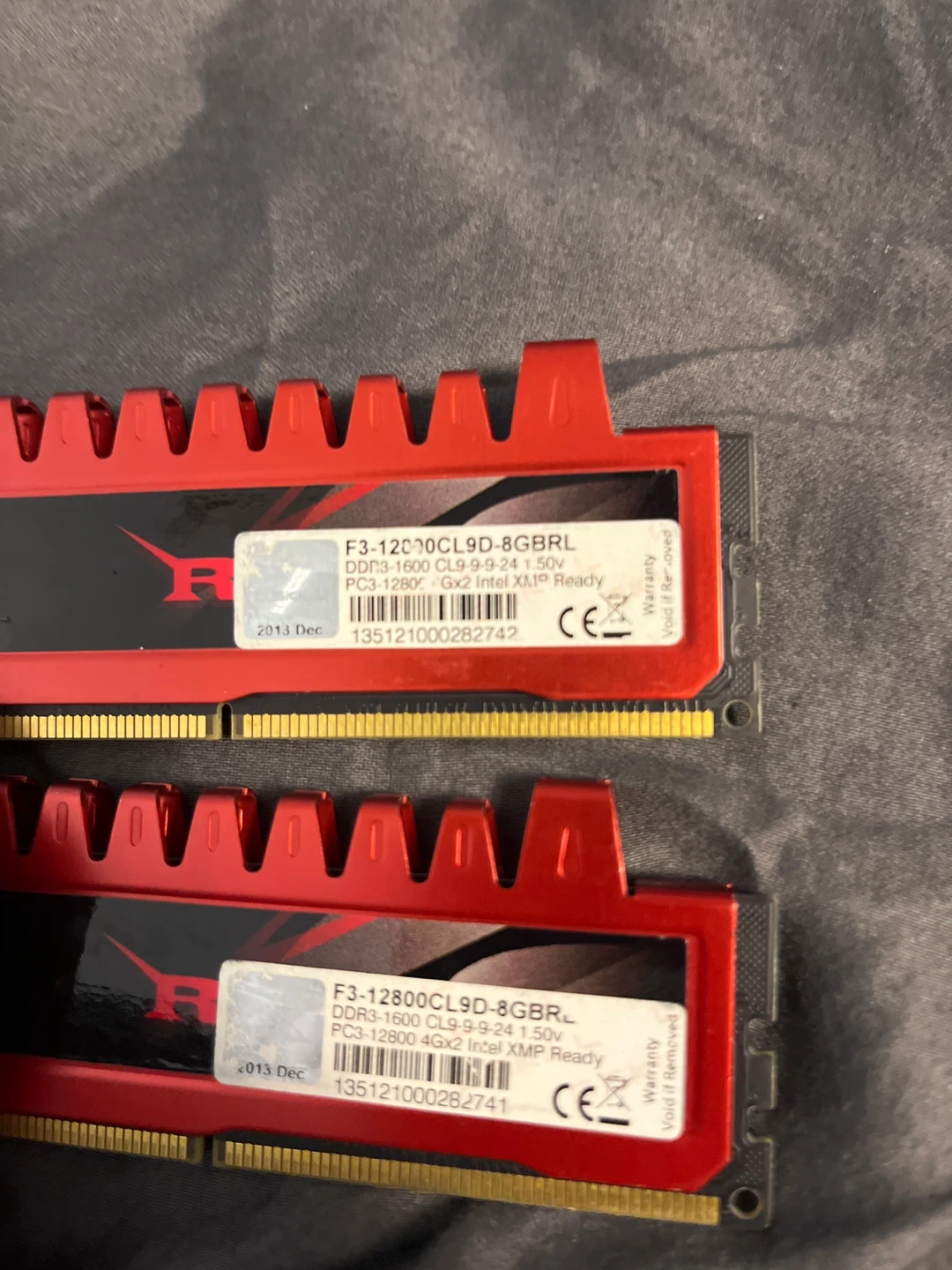 G.Skill Ripjaws DDR3 8GB RAM - Red - photo 3
