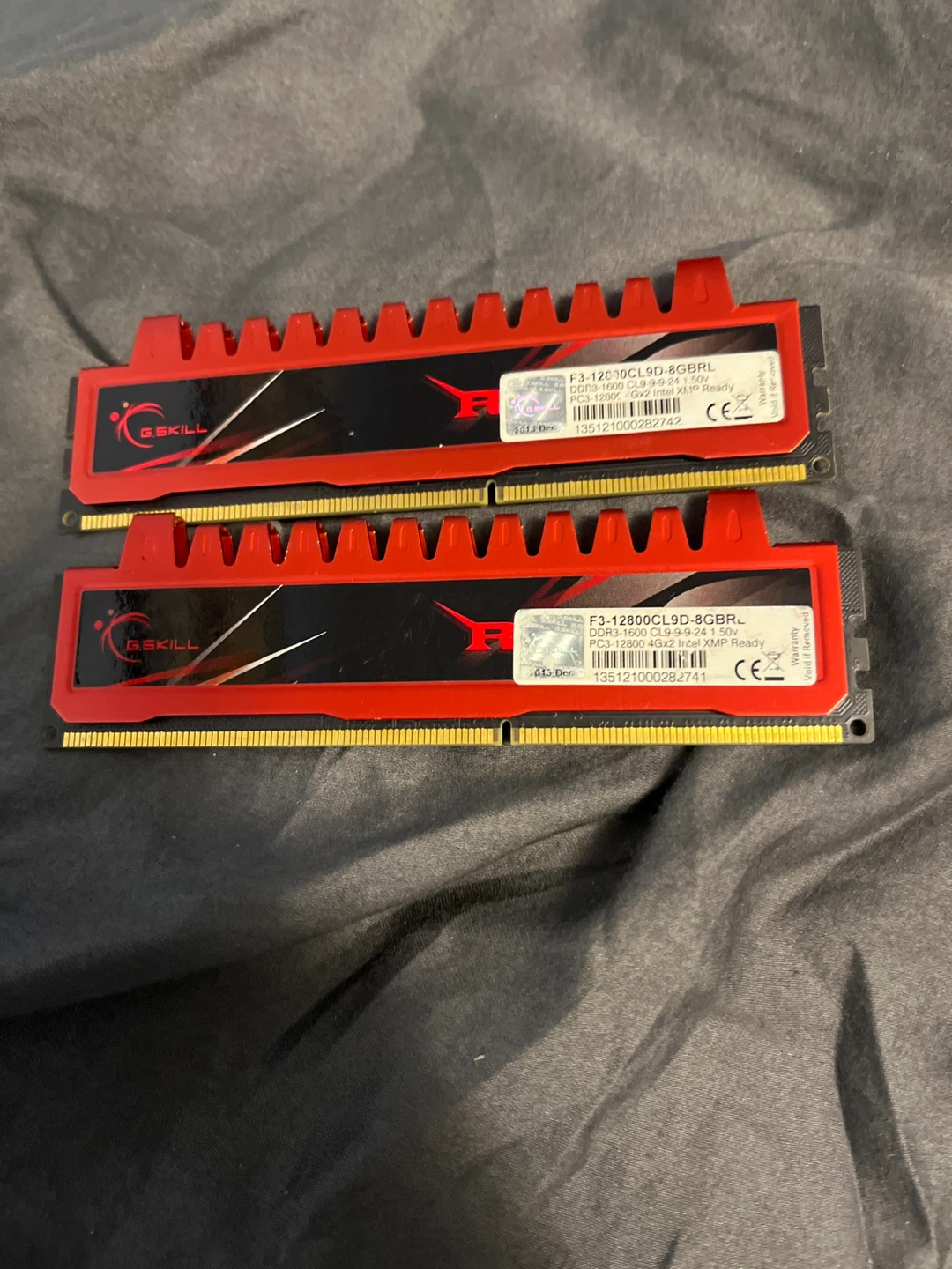 G.Skill Ripjaws DDR3 8GB RAM - Red - photo 2